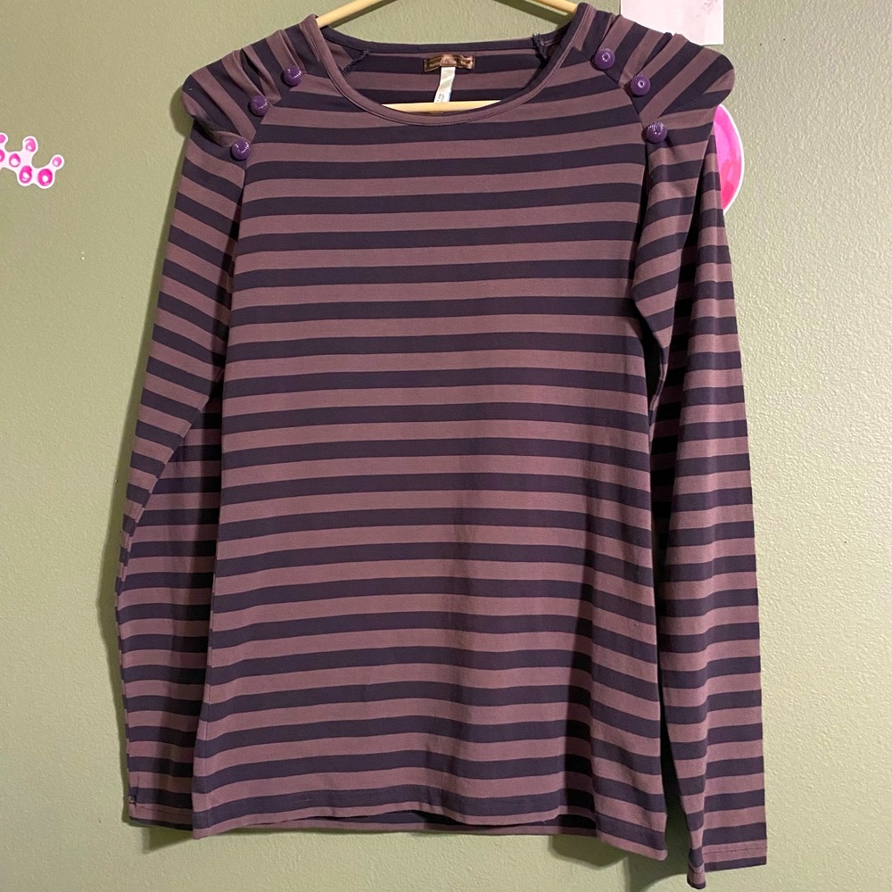 You & Me Matilda Jane striped blouse